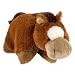 Plush Sir Brown Horse Pillow Pets, Large 18\