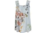 Misses Oneworld Retro Kimono Sublimation Tank