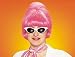 PINK BEEHIVE WIG