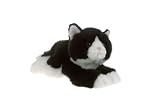 Natures Babies 8" - Black & White Cat