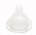 Soft Textured Wide Cherry Teat, Fast Flow, 2-pack