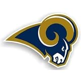 St. Louis Rams 12 Inch Right Logo Car Magnet