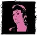 David Bowie Music Band Stitch Only Patch - Sillouette