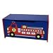 Safety Hinge Toy Box - Fire Engine