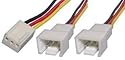 Molex Y-Kabel - 0.15m - Zubehör Kühler/Lüfter.