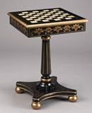 Black Game Table