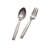 Lisa Jenks Zig Zag Stainless-Steel 2-Piece Serving Set