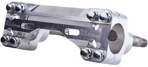 Ride Engineering One-Piece Rubber Mounted Bar Mount - 1-1/8" Stock &amp; Ride Clamps/Silver