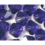 (48) 4mm PURPLE VELVET SWAROVSKI 5301 Crystal Beads