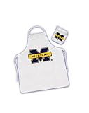 University of Michigan Wolverines Apron & Mitt Set