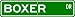 Boxer STREET SIGN ~ High Quality Aluminum ~ Dog Lover