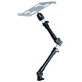Cotytech Car Holder For iPad Ball Joint Head Dual Arm AM-2A