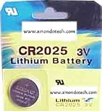 Lithium/Managaness Diooxide Coin Cells (CR2025)