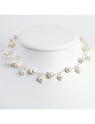 Sterling Silver Freshwater Cultured Pearl 18in Necklace
