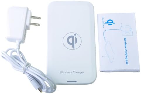 eToptrade Wireless Qi Power Charger Pad for Samsung Galaxy Note II S3 S4 Lumia 920 820 HTC DNA 8X Nexus 4 White