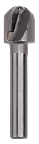 Milwaukee 48-23-7605 3/8 by 1-13/16-Inch Round Nose Router Bit with 1/4-Inch Shank