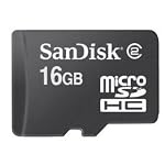 SanDisk 16GB microSDHC Card (SDSDQ-016G, Bulk Package) for $58.99 [58% up]