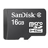 SanDisk 16 GB Class 2 microSDHC Flash Memory Card SDSDQ-016G (Bulk Packaging)