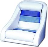 B&M DELUXE BUCKET BOAT SEATColor: Gray/Navy/Blue