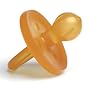 Natural Rubber Pacifier with Rounded Nipple, 0-6 mos