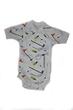 New Jammies Organic Cotton Easy Fit Onesie Golf, 3 Months
