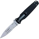 Gerber 05785 Gerber Applegate Covert Folding Knife Bead Blast Combo Double Edge/Dual Thumb Stud Liner Lock/Pocket Clip 3.75 Nylon Box