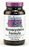 Bluebonnet Homocysteine Formula Vitamins B-6 B-12 Folic Acid and TMG 120 Vcaps