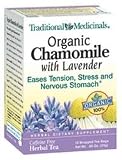 Organic Chamomile w/Lavender Tea 16 Bags Traditional Medicinals Teas