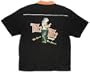 Tiki Tiki Lounge Bowling Shirt Black & Orange Swingmaster