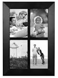 Review Jaf Gifts  / 4-Opening 4x6 Rect. Picture Frame BERKELEY - Black Wood