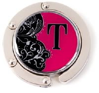 Finders Key Purse Hanger Letter T