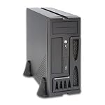 Powmax MATX3304-B - Desktop - micro ATX - black - power supply 230 Watt
