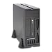 Electronics : Powmax MATX3304-B - Desktop - micro ATX - black - power supply 230 Watt