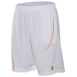 Prince Men's Silver Collection Trend Short - White/Orange