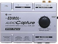 UA-20X USB�I�[�f�B�I/MIDI �I�[�f�B�I�L���v�`���[