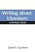 Books : Writing About Literature: A Portable Guide