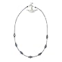 I'm No Angel Iolite and Pearl Necklace