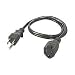 Standard Power Cable Extension 3ft