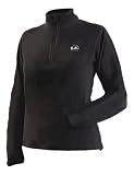 Ultrasport - Micro fleece shirt femme - Noir - L