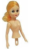 Blonde Hair Vinyl Half Dolls - Bed Dolls - Package of 3 Dolls