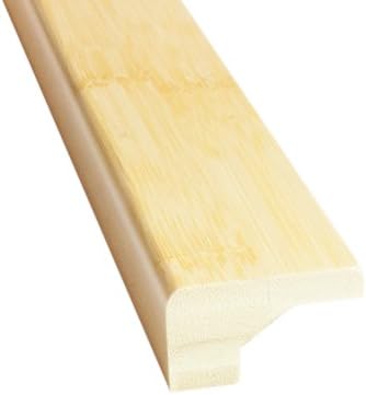 Boedika 9-56768 100-percent bamboo, End Cap, 76-Inch x 1 1/2-Inch x 5/8-Inch, Horizontal Grain Natural, 2-Pack
