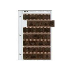 Print File Archival 35mm Size Negative Pages Holds Seven Strips of Four Frames, Pack of 25