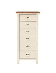 Padstow 6-Drawer Tallboy