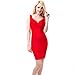 Meilun® Women's Rayon Backless Low-cut Sling Bandage Cocktail Dress