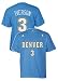 Denver Nuggets Allen Iverson Game time team color Player Name Tee, Size= XX-Large
