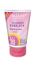 Alba Facial Sunblock SPF 30, 4 Ounce