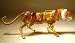 Blown Glass Art Wild Animal Figurine TIGER