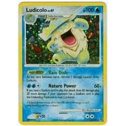 Pokemon Diamond & Pearl Secret Wonders Ludicolo Holofoil Card 13/132