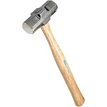 Martin 142G Carbon Steel 2-1/2lbs Double Faced Engineer/Blacksmith Hammer, 15-1/2" Overall Length
