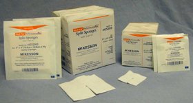 Buy McKesson Performance Plus Gauze Drain Split Sponge 6Ply Sterile 4 X4 - 2 per pack 25 packs per boxB002C5TYA8 Filter